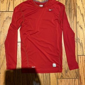 Fitted Nike pro long sleeve